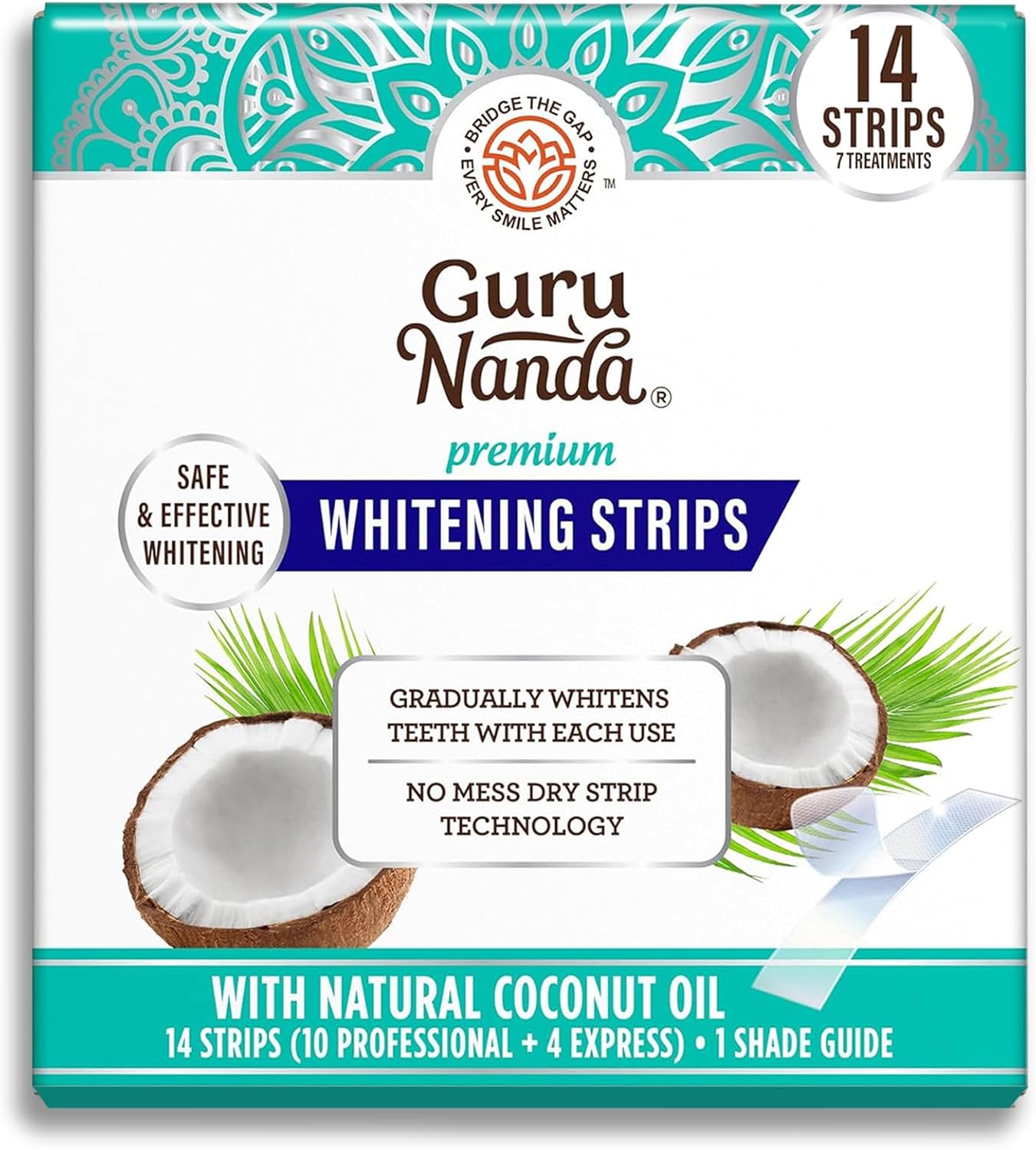 Guru Nada Premium Whitening Strips